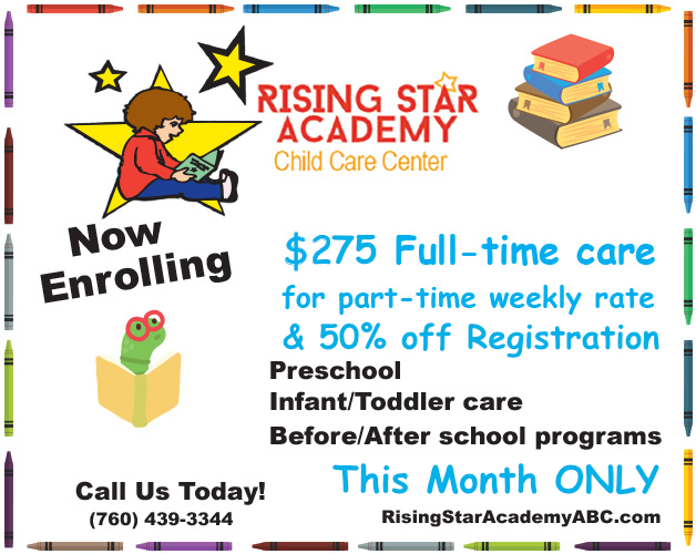 Rising star academy Oceanside child care center